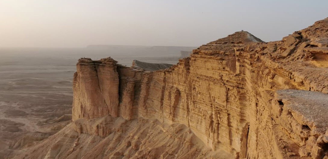 Edge of the World (Jebel Fihrayn), Riyadh Province, Saudi Arabia